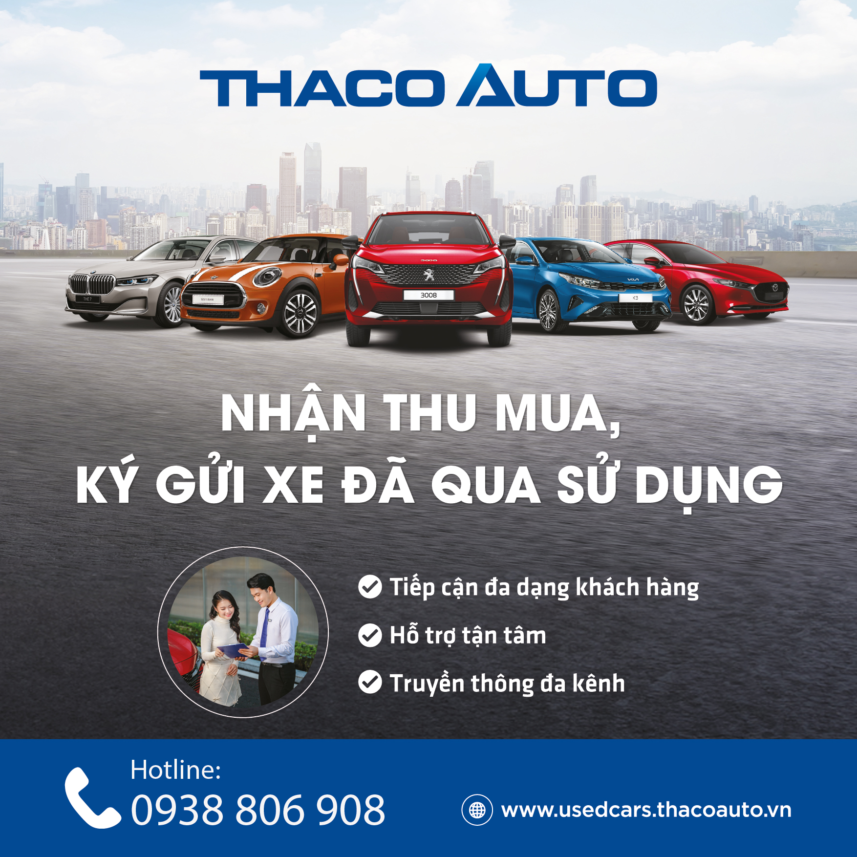 ĐỔI XE MỚI CÙNG THACO AUTO ĐIỆN BIÊN – ĐA DẠNG THƯƠNG HIỆU, NÂNG TẦM TRẢI NGHIỆM